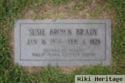 Susan F. "susie" Brown Brady