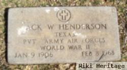 Jack W. Henderson