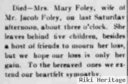 Mary Francis Walters Foley