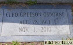 Cleo Greeson Osborne