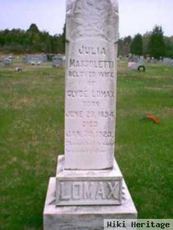 Julia Massoletti Lomax