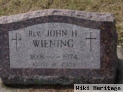 Rev John Heinrich Wiening
