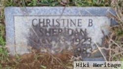 Christine Bee Bradley Sheridan