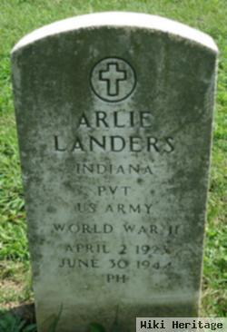 Pvt Arlie Landers