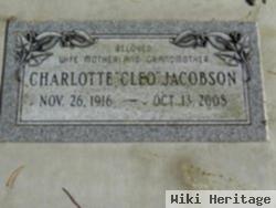 Charlotte "cleo" Jacobson