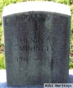 Henry B. Mininger