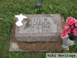 Betty W. Ritcheson