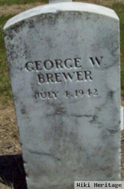 George W Brewer