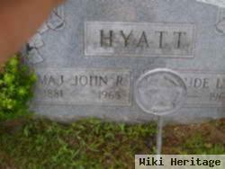 Maj John R Hyatt