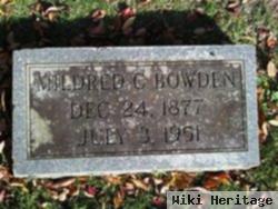 Mildred C. Bowden