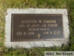 Murton W. "murt" Simons