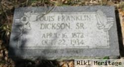Louis Franklin Dickson, Sr