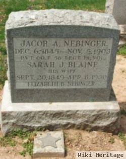 Sarah J Blaine Nebinger