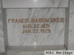 Francis Marion "frank" Sikes