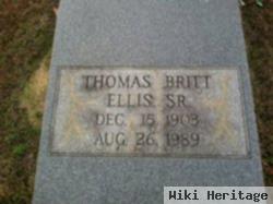 Thomas Britt "britt" Ellis, Sr