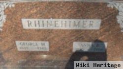 George M Rhinehimer