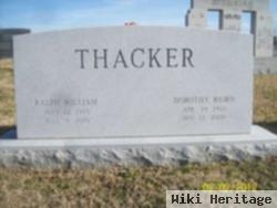 Maj Ralph William Thacker, Sr