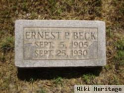 Ernest P. Beck