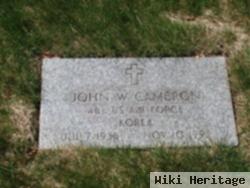 John W Cameron