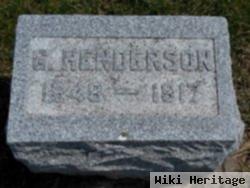 George Henderson