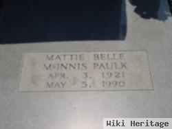 Mattie Belle Mcinnis Paulk