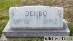 Marion "rink" Denbo