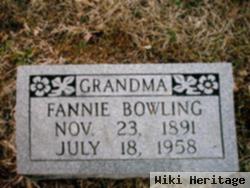 Fannie Marie Burnia Bowling