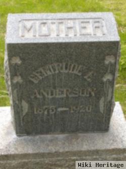 Gertrude Elizabeth Willey Anderson