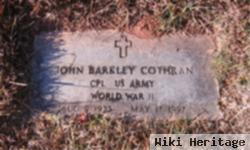 Col John Barkley Cothran