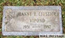 Jeanne Elaine Justice Vipond