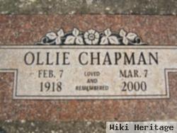 Ollie Sterling Chapman