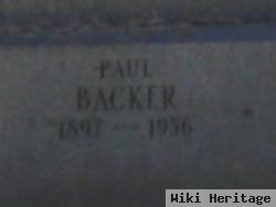 Paul Backer