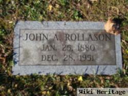 John A Rollason