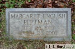 Margaret English Pittman