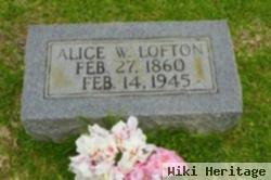 Alice Walker Lofton