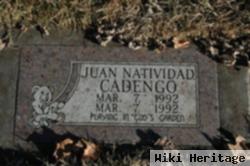 Juan Natividad Cadengo