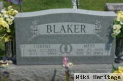 Lorene Hill Blaker