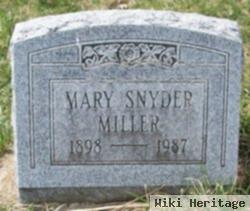 Mary Bell Smith Snyder Miller