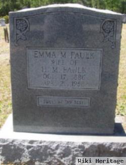 Emma M. Long Faulk