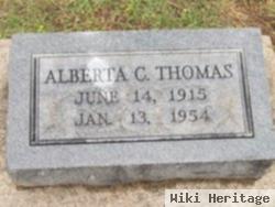 Alberta C Thomas