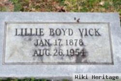 Lillie Boyd Vick