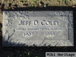 Jeff D Coley