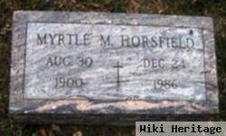 Myrtle M Horsfield