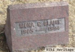 Mona Grace Biggs Blaine