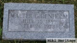 Walter G Denholm