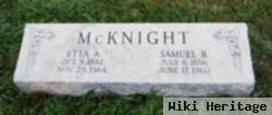 Samuel B Mcknight