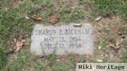 Sharon Elizabeth Bickham