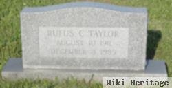 Rufus C Taylor