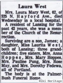 Laura Mary Smith West