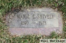 Marie E Shively